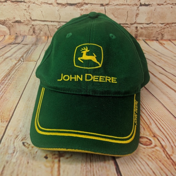 John Deere Adams Power Equipment Baseball Hat - Picture 1 of 3